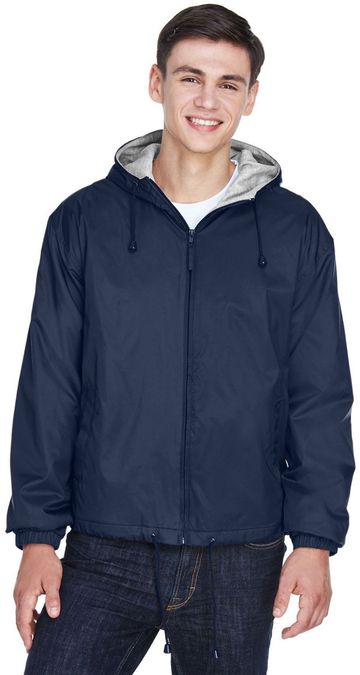 UltraClub Adult Fleece-Lined Hooded�Jacket